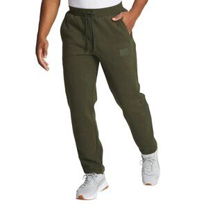 NEW Puma Men's Size M Fleece Jogger Pants Green 30" Inseam